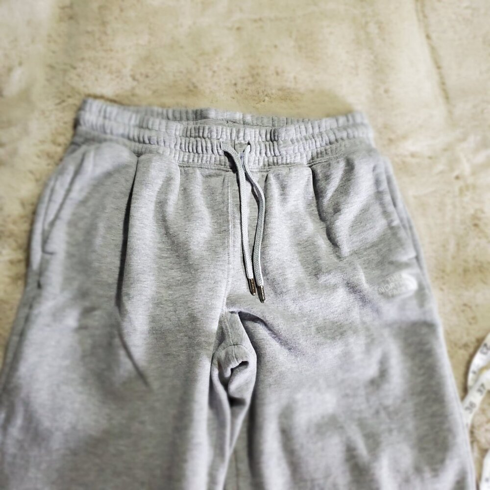 North Face Jogger Sweatpants Small Gray Cozy Lounge Athleisure Activewear - Picture 4 of 10